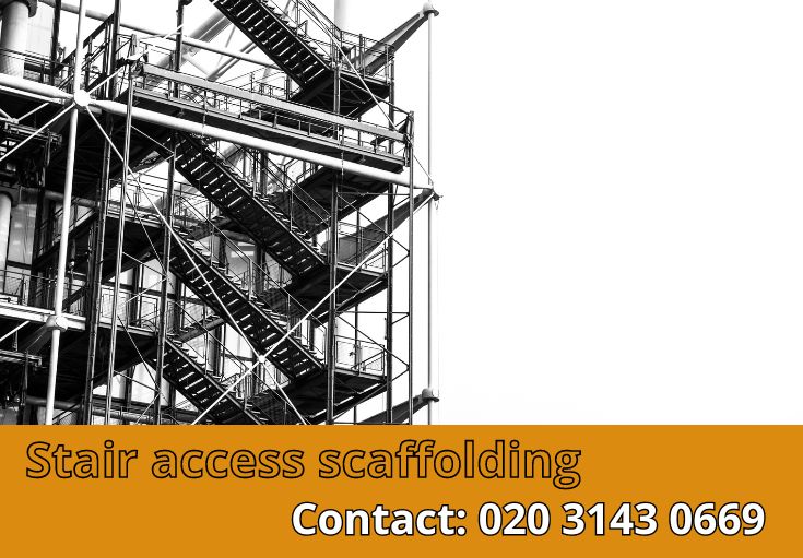 Stair Access Scaffolding Chelsea