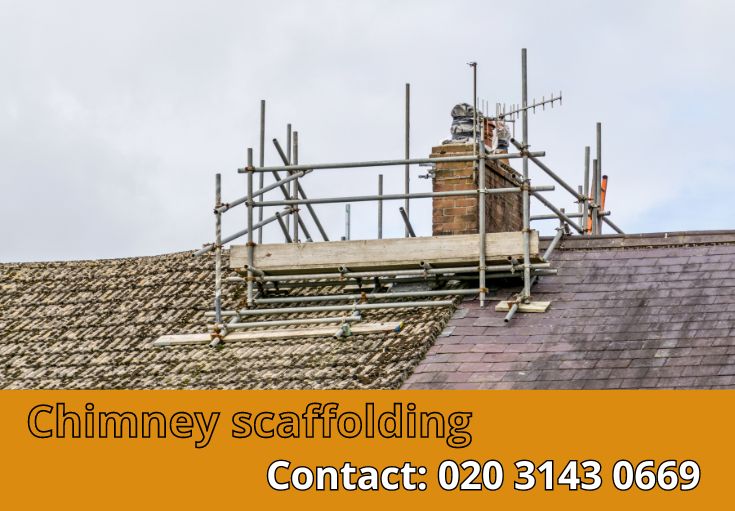 Chimney Scaffolding Chelsea